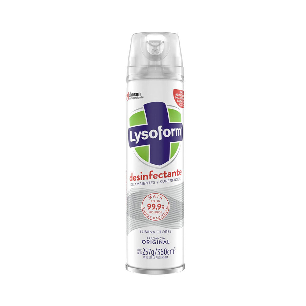 Desinfectante Aerosol Original Lysoform Lat 360cc