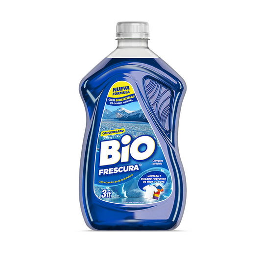 Detergente Liquido Campos De Hielo Bio Frescura Botella 3l
