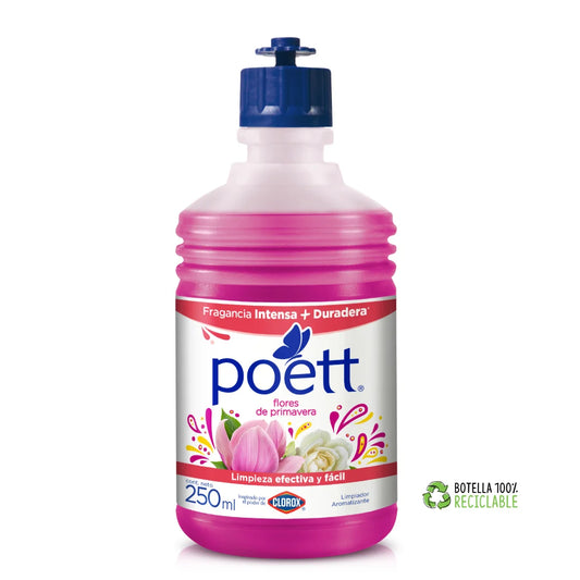 Limpiador Liquido Primavera Poett Bot 250ml
