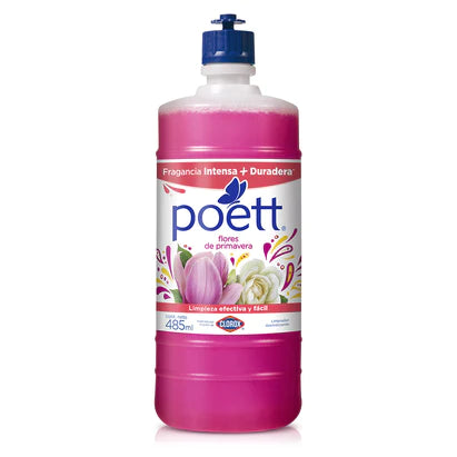 Limpiador Liquido Primavera Poett Bot 485ml