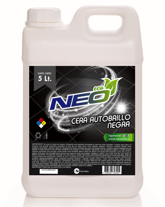 Cera Autobrillo Incolora 5 Lt