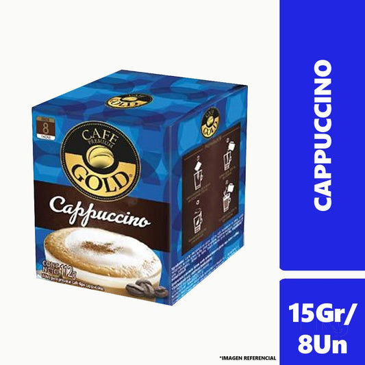 Café Cappuccino Gold 8Ux15g