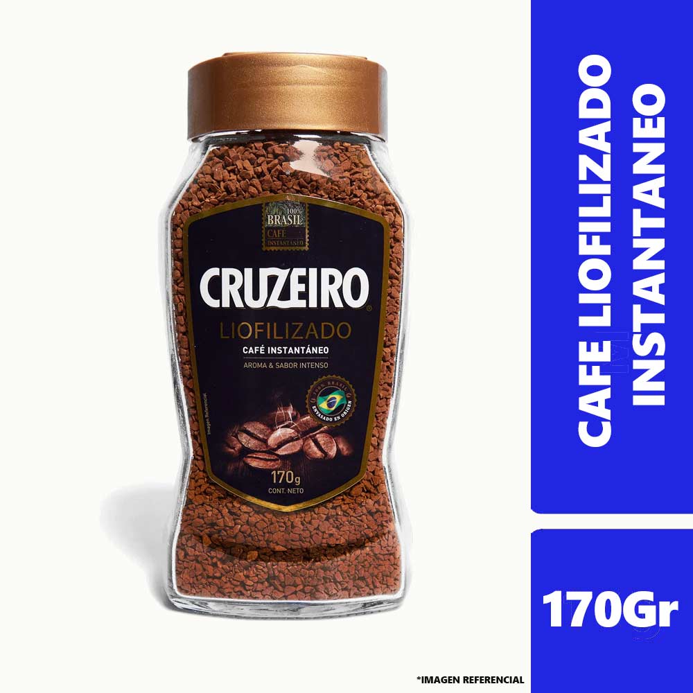 Café Liofilizado Cruzeiro Fco 170g