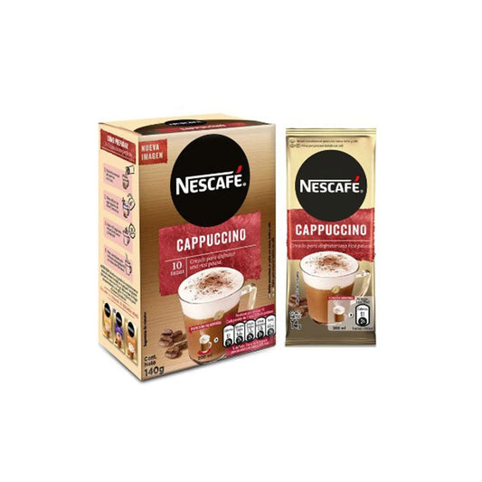 Café Mixes Cappuccino Nescafé 14Gr 10 Sobres