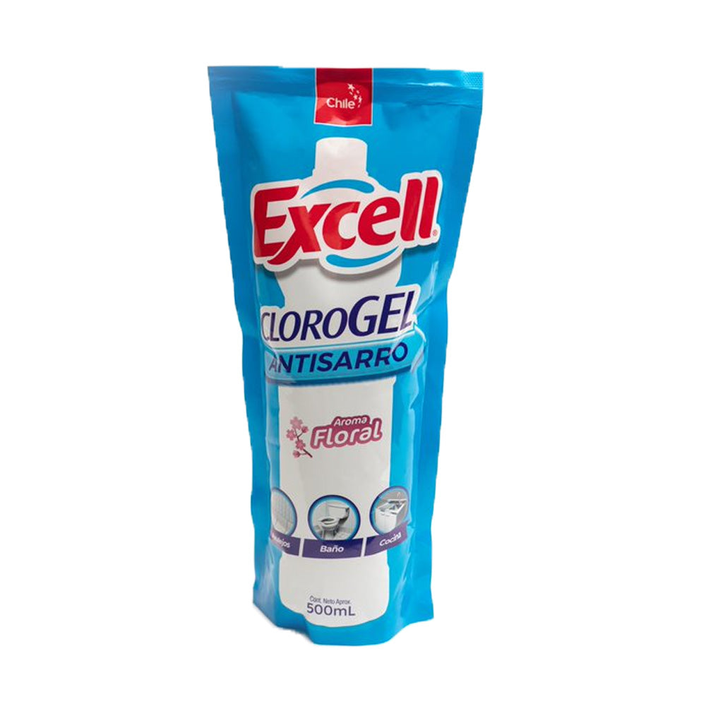 Cloro Gel Excell Doypack 500Ml