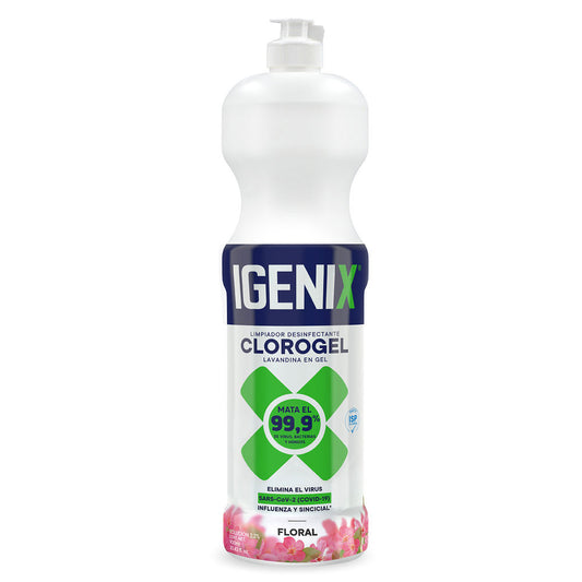 Cloro Gel Floral Igenix Bot 900cc