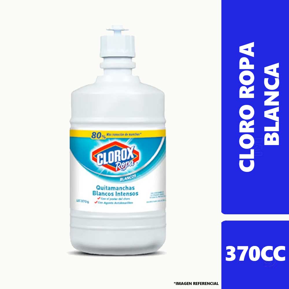 Cloro Ropa Blanca Clorox Bot 370cc