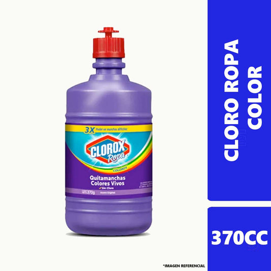 Cloro Ropa Color Clorox Bot 370cc