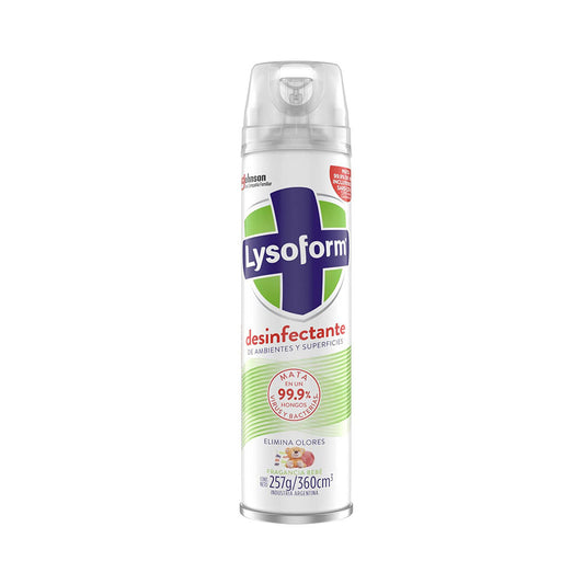 Desinfectante Aerosol Bebe Lysoform Lat 360cc