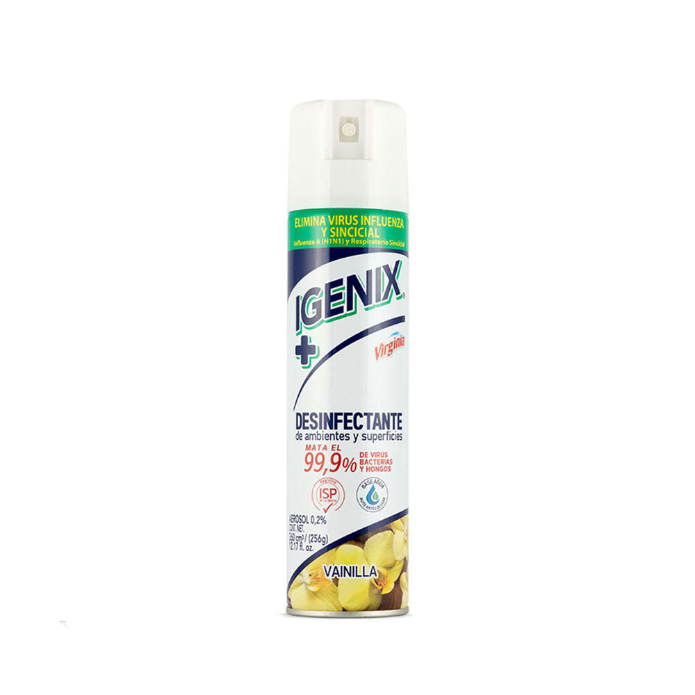 Desinfectante Aerosol Igenix Vainilla 360cc