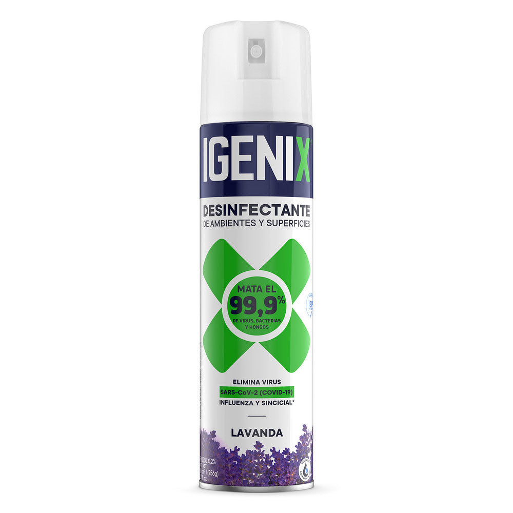 Desinfectante Aerosol Lavanda Igenix Lat 360cc