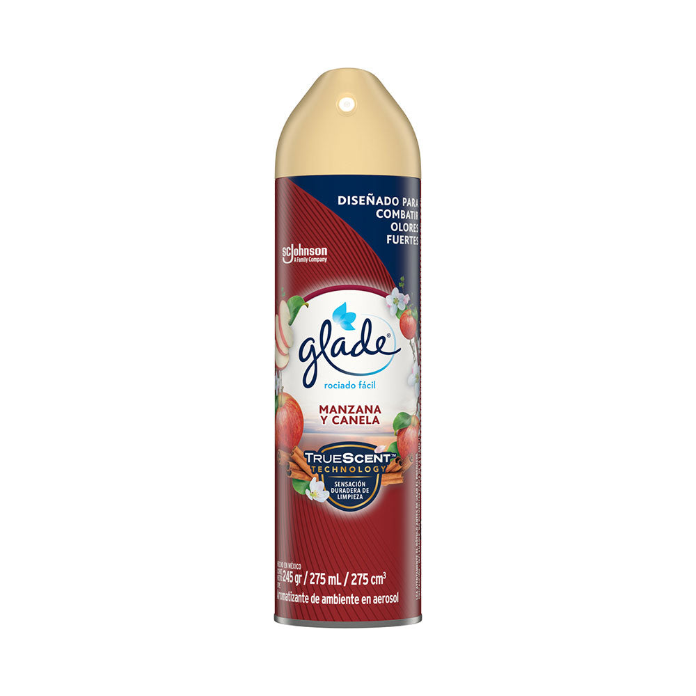 Desodorante Ambiental Manzana Canela Glade 275Ml