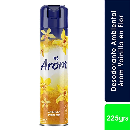 Desodorante ambiental Arom Vainilla de flor 225g