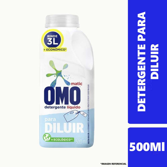 Detergente Liquido Omo Para Diluir 500Ml