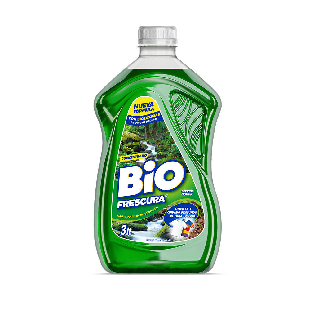 Detergente Liquido Verde Bio Frescura Botella 3l