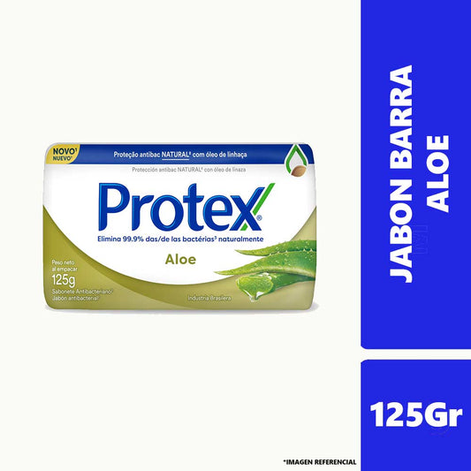 Jabón Barra Protex Aloe 125g