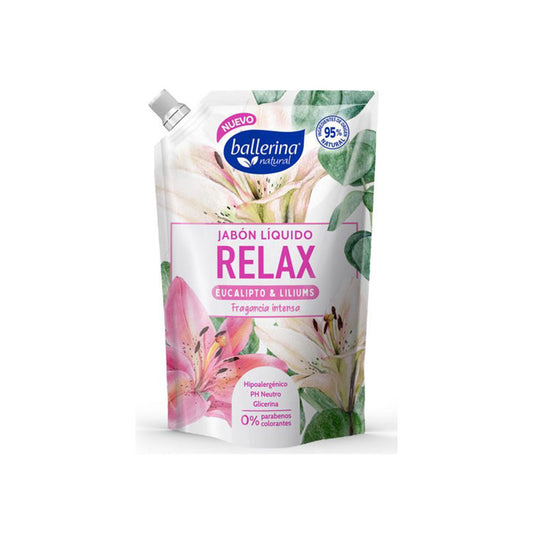 Jabón Líquido Ballerina Relax Doy Pack 750ml