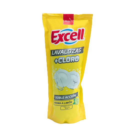 Lavaloza + Cloro Excell Doypack 500Ml