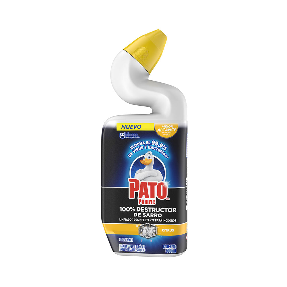 Limpiador Destructor De Sarro Pato Purific Citrus 500ml