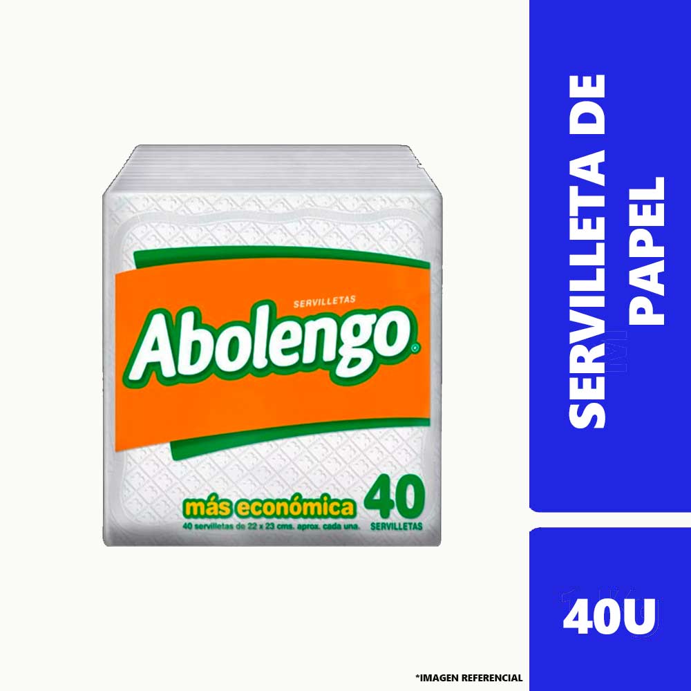 Servilleta Abolengo Mini Paq 40u