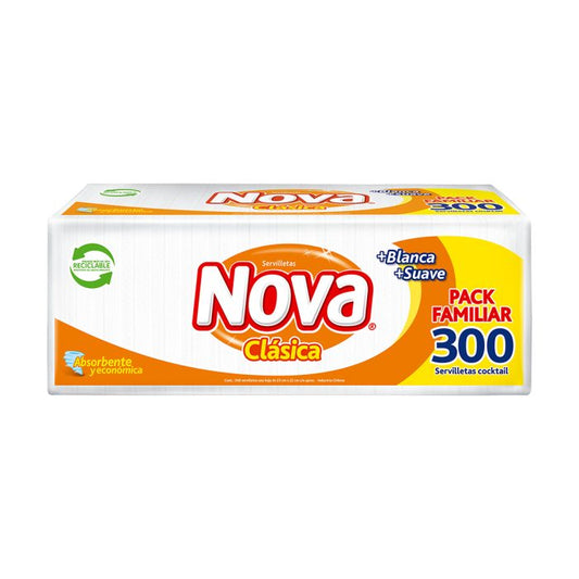 Servilleta Nova Clasica 300u