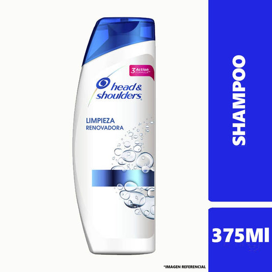 Shampoo Head and Shoulders Limpieza Renovadora 375ml