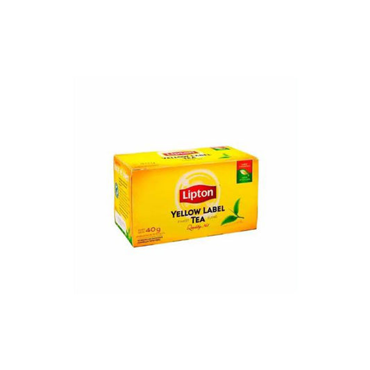 Te Lipton Yellow Label 20 Unid.