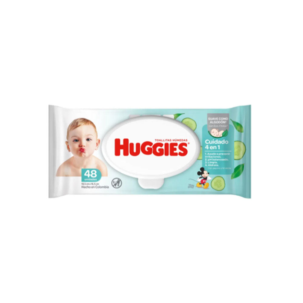 Toalla Humeda Huggies 4 En 1 48u