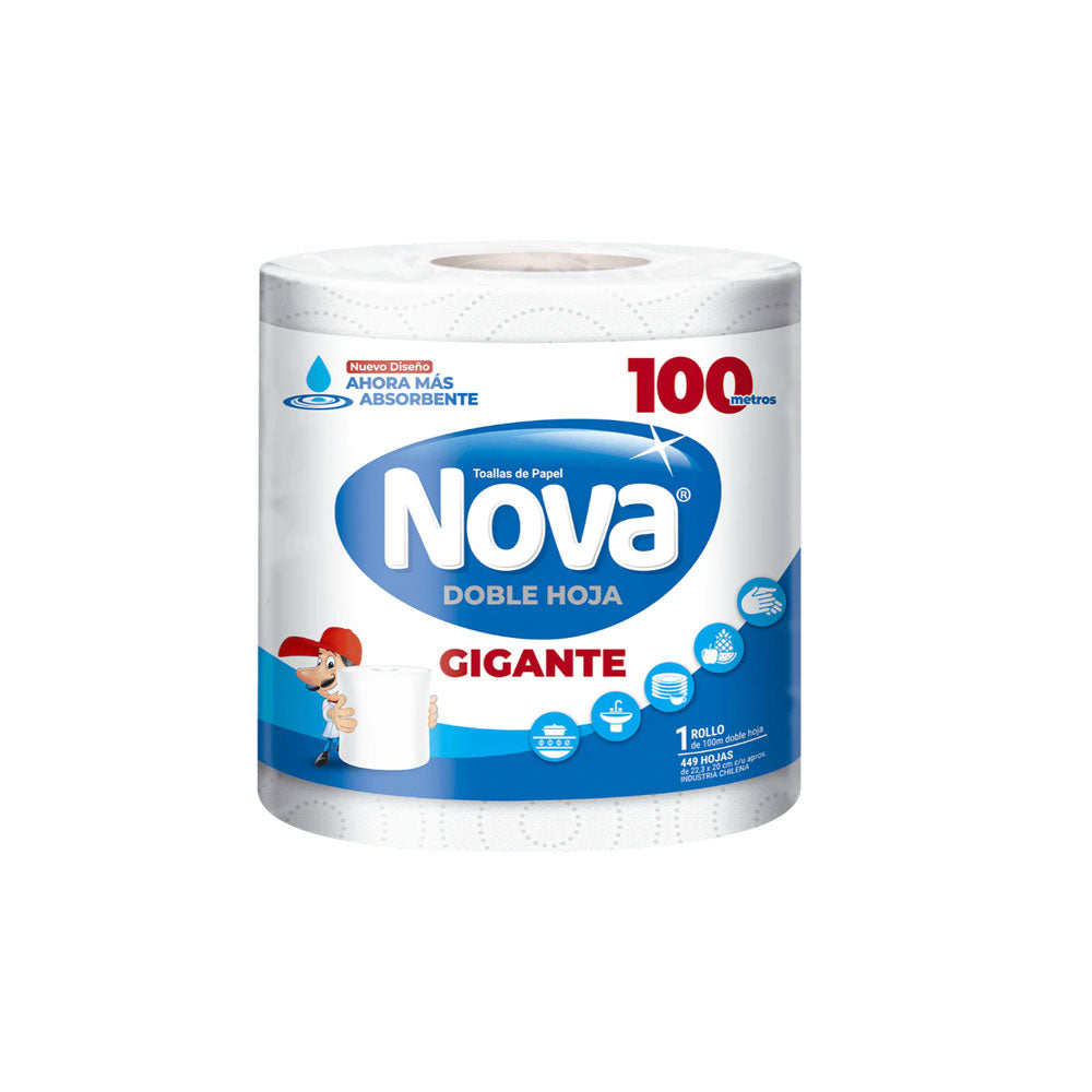 Toalla Nova Gigante Rollo 100Mts