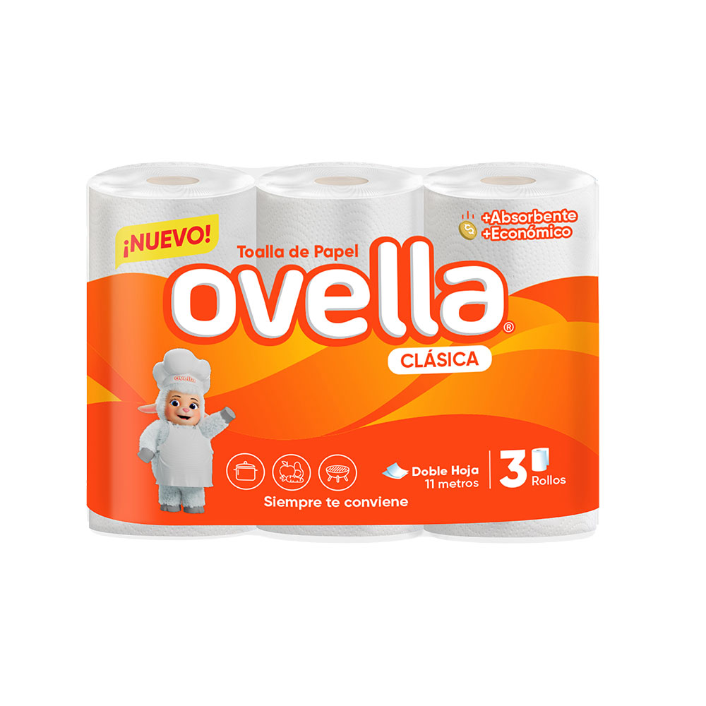 Toalla Ovella Clasica 3×11 Mts