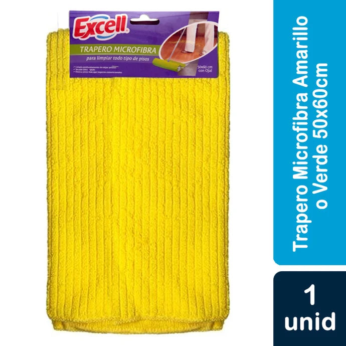 Trapero Microfibra Excell 60x50cm 1u