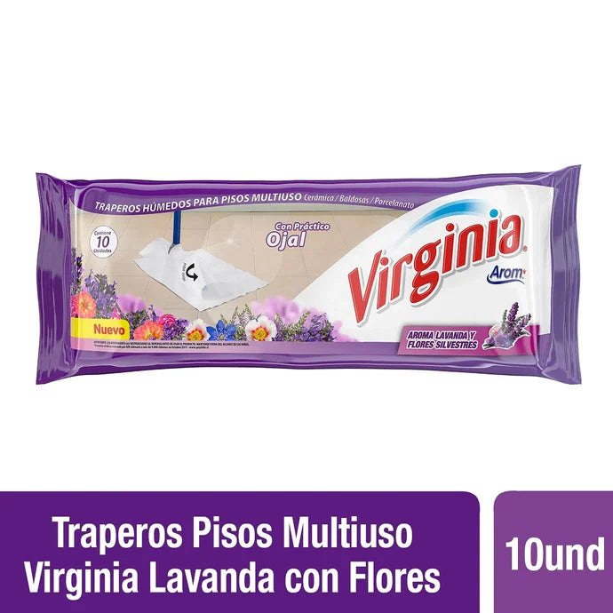 Trapero Multiuso Virginia Lavanda 10Un