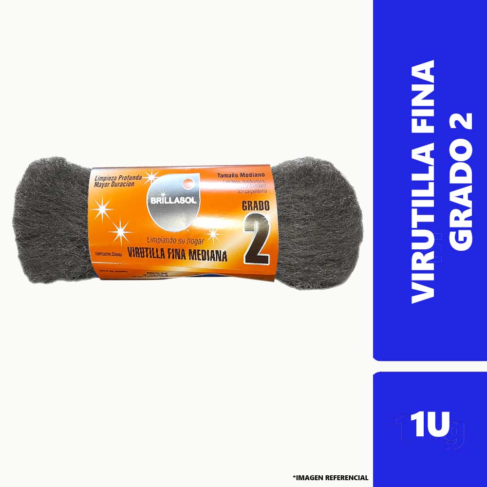 Virutilla Brillasol N2 Mediana Fina 1U