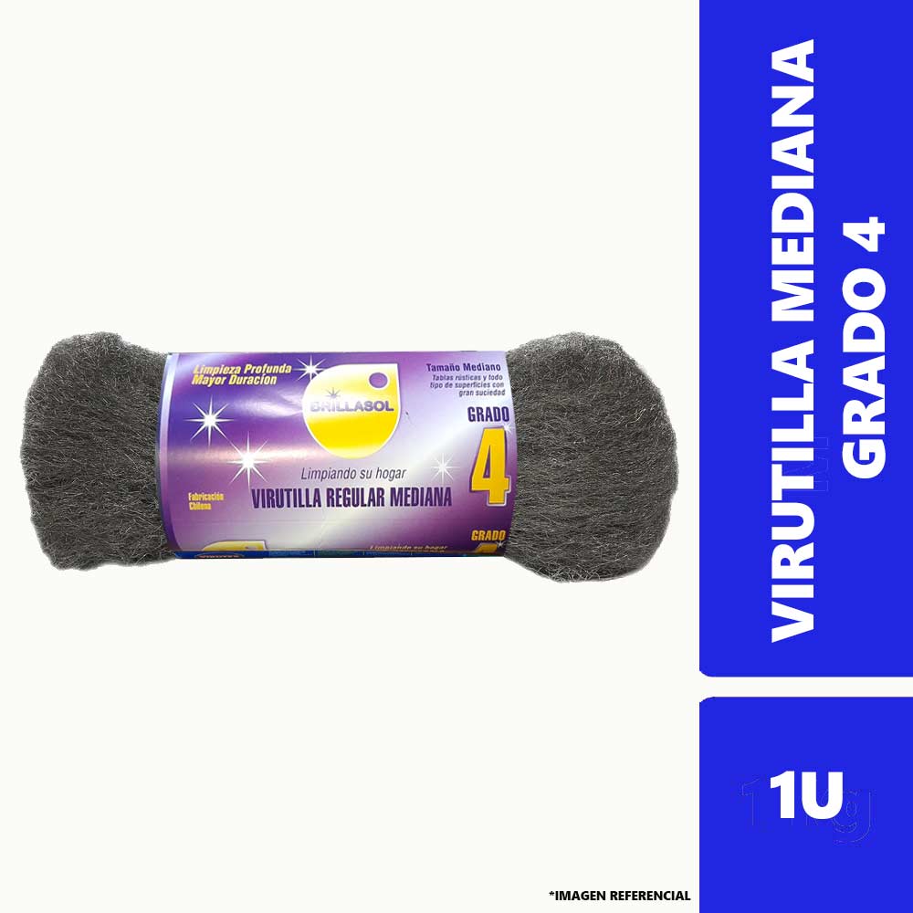 Virutilla Brillasol N4 Regular mediana 1U