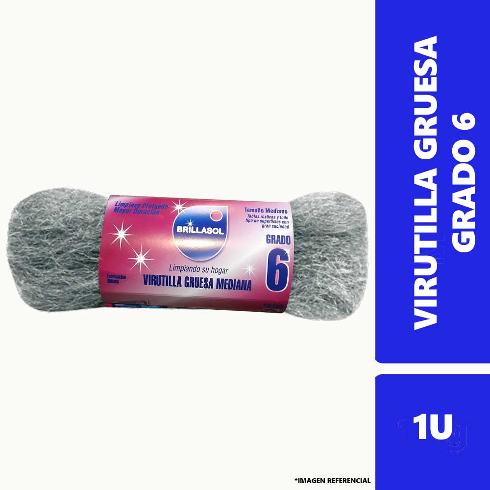 Virutilla Brillasol N6 Mediana 1U