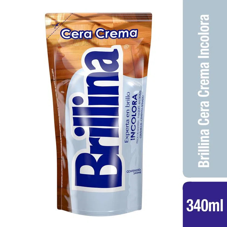 Cera Brillina Incolora 340Ml