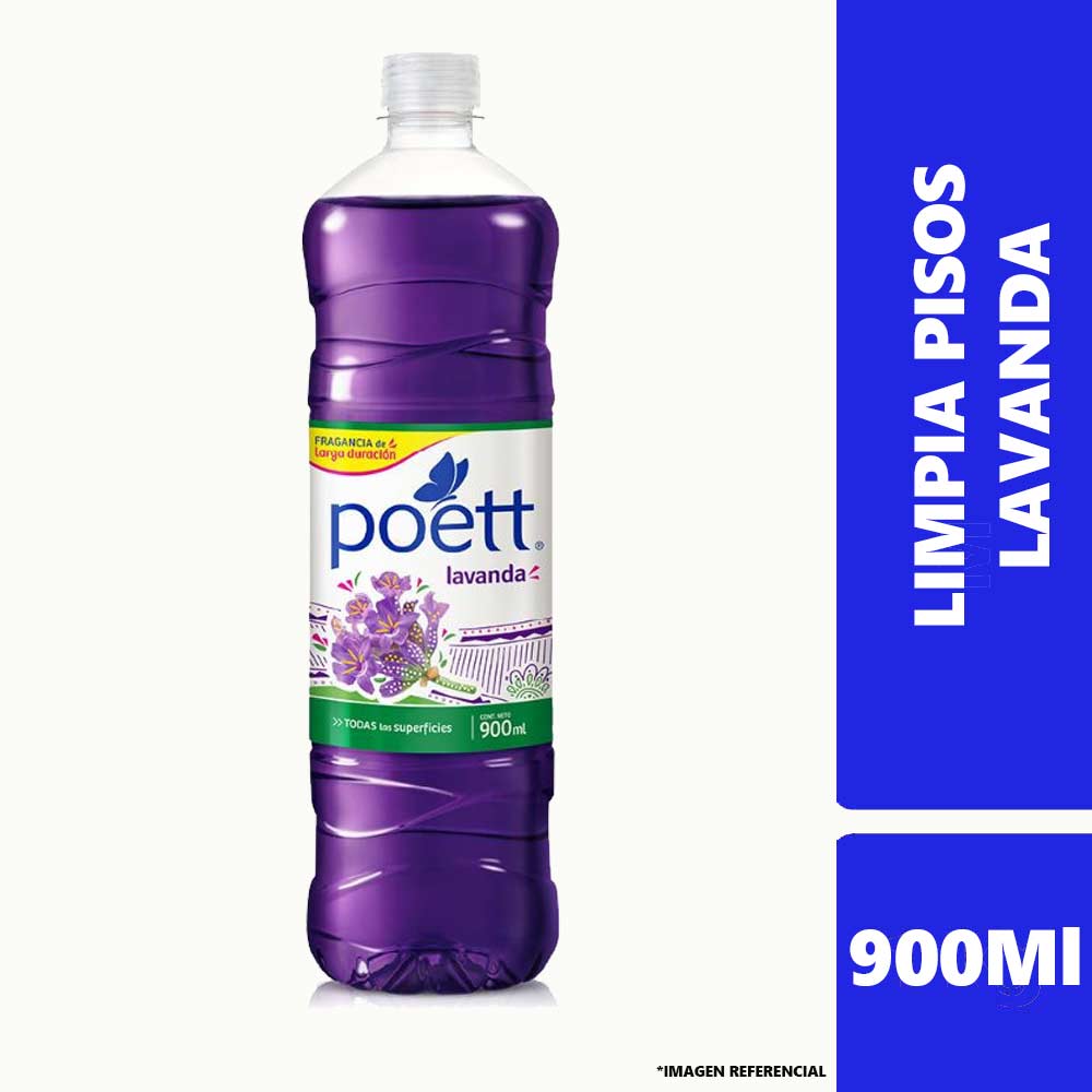 Limpiapisos líquido Poett Lavanda 900Ml